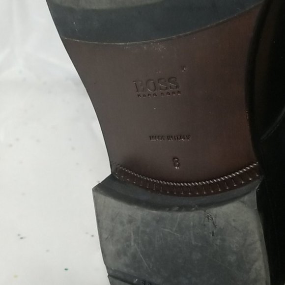 Hugo Boss Italian Leather Dress Shoes